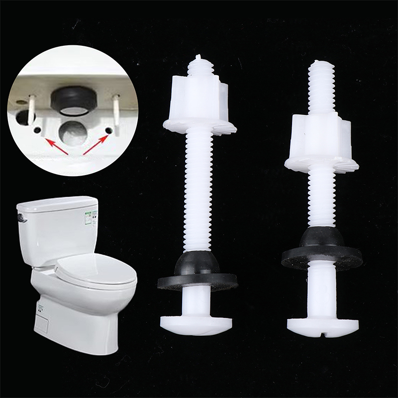 Home Bathroom Fittings - 2 Pcs Plastic Toilet Seat Hinge