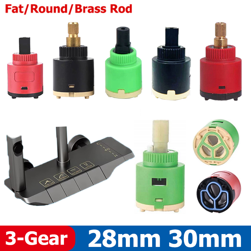 Home Bathroom Fittings - 28mm 30mm Piano Keys Faucet Valve