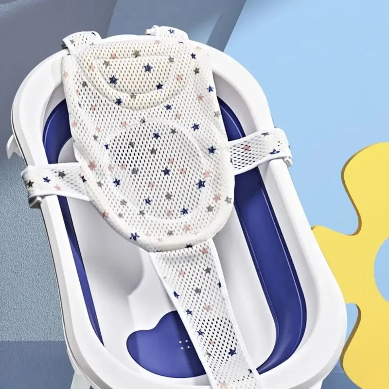 Bathtub Pillow Inflatable - Baby Bath Cushion Pad, Newborn Bathtub