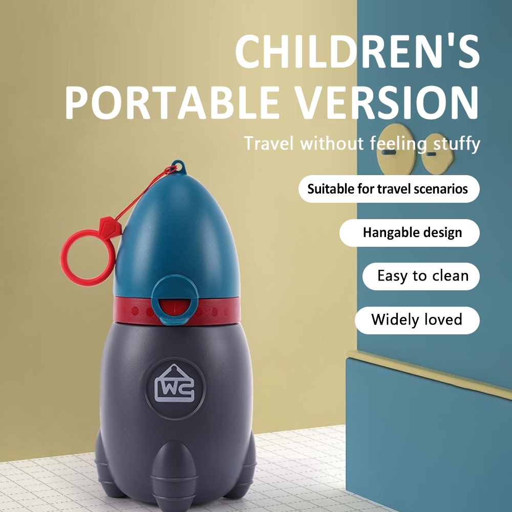 Home Bathroom With Urinal - Children's Portable Rocket Urinal Potty Training