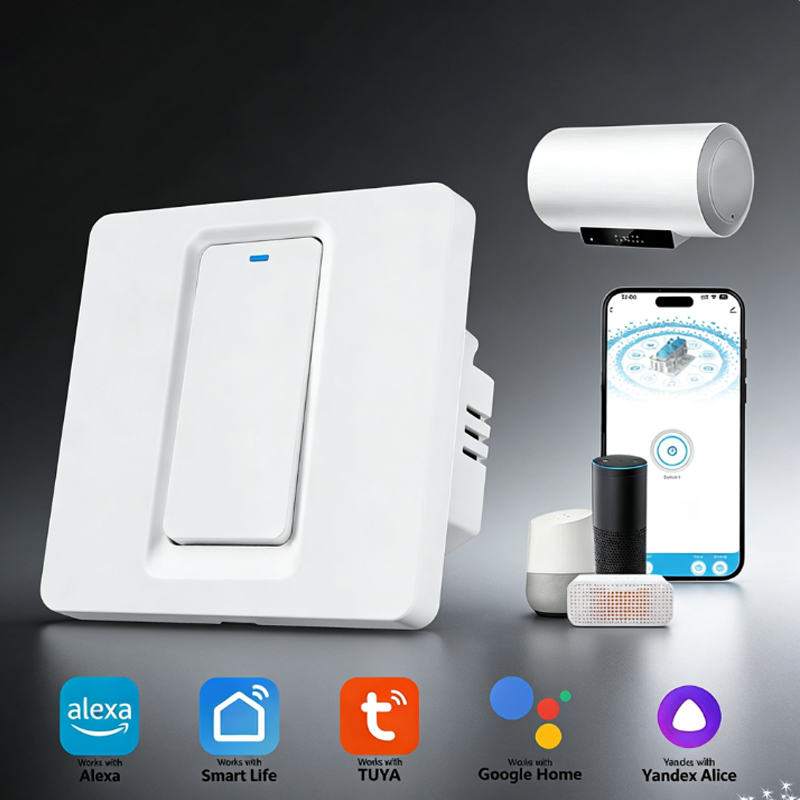 Bathroom Home Improvement - Smart Water Heater Switch/WiFi&Bluetooth Touch Control