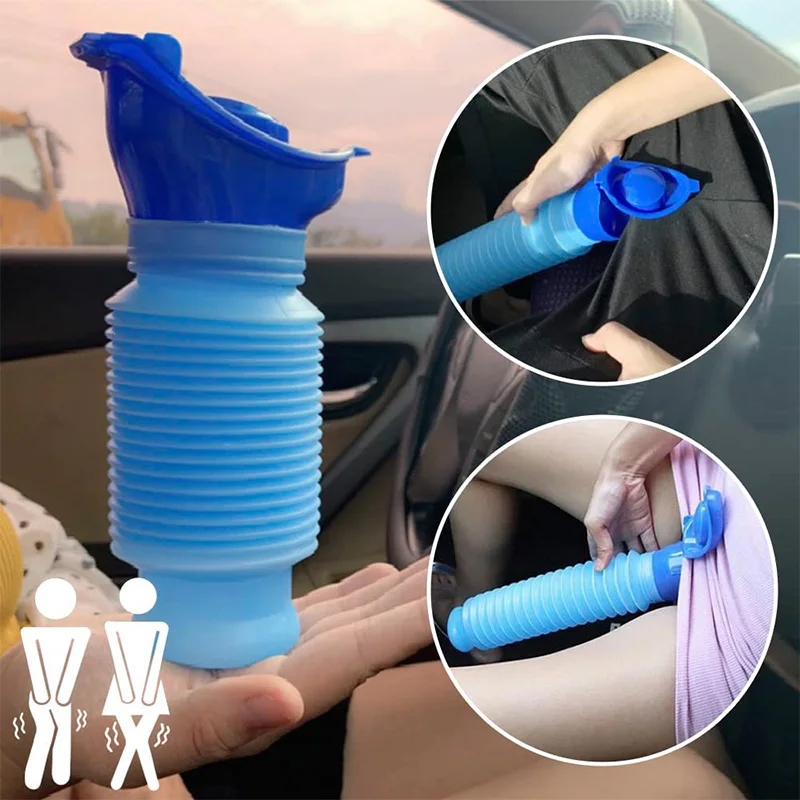 Home Bathroom With Urinal - 750ml Portable Adult Urinal Outdoor Camping