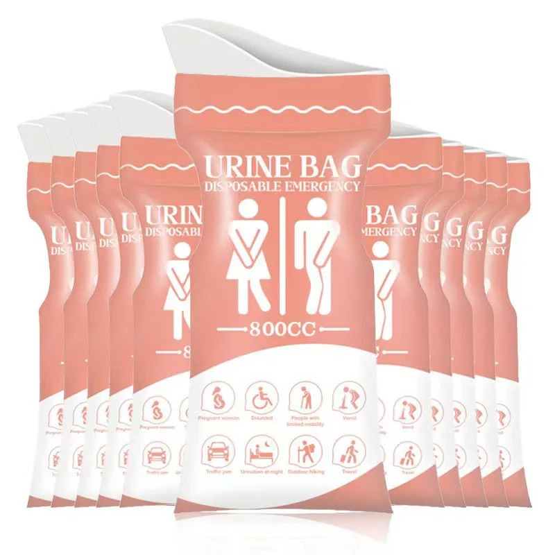 Home Bathroom With Urinal - 800ML Disposable Outdoor Emergency Urinal Bags