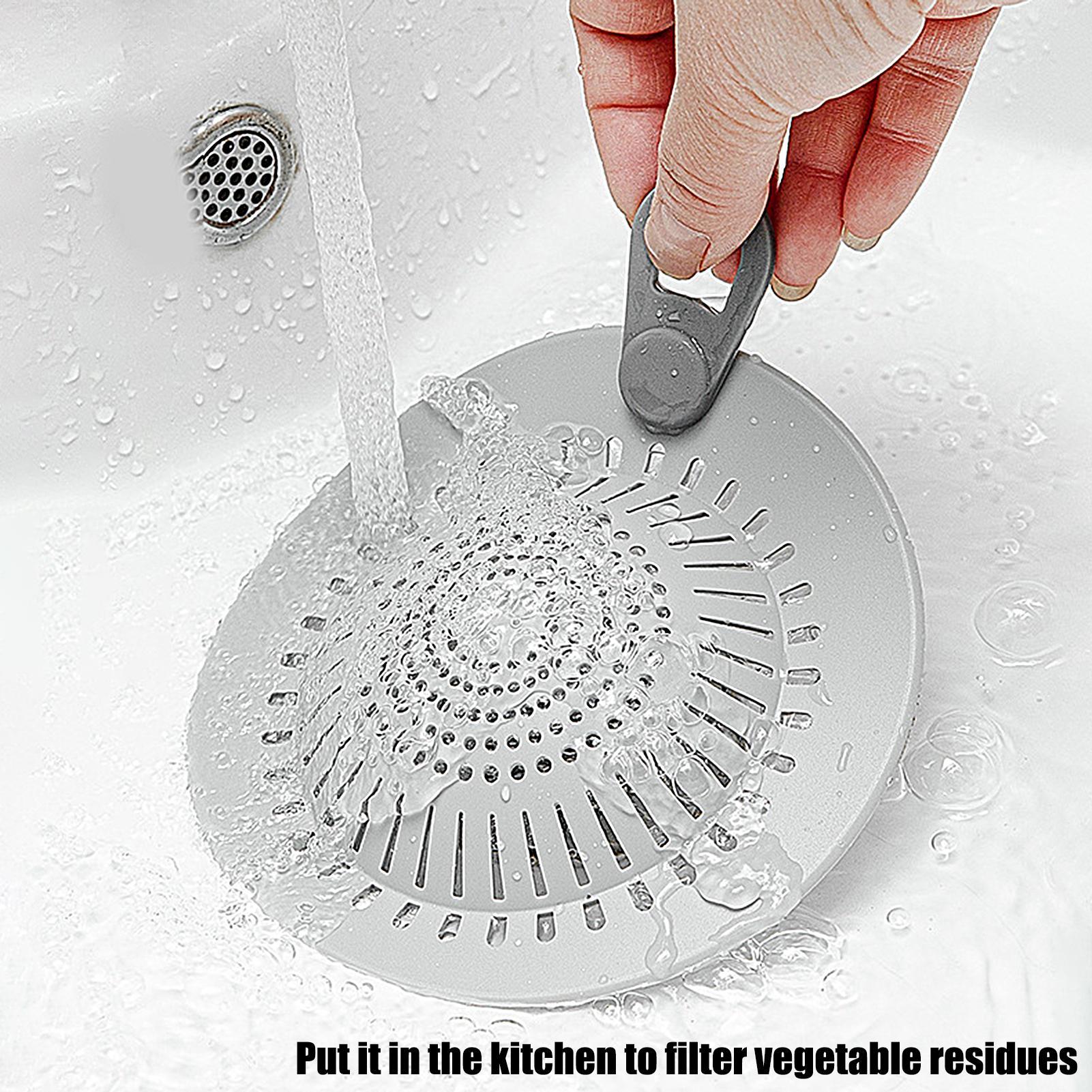 Home Bathroom Mats - Silicone Floor Drain Cover Bathroom Sewer
