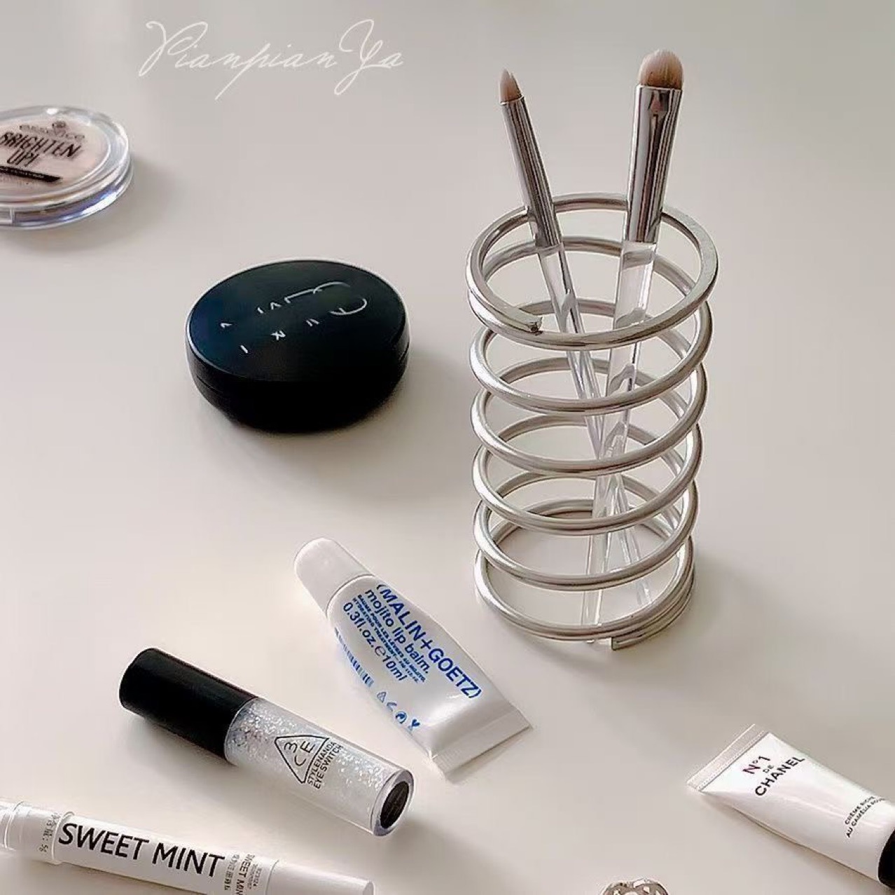 Bathroom Home Improvement - Stainless Steel Toothbrush Holder Metal Bathroom
