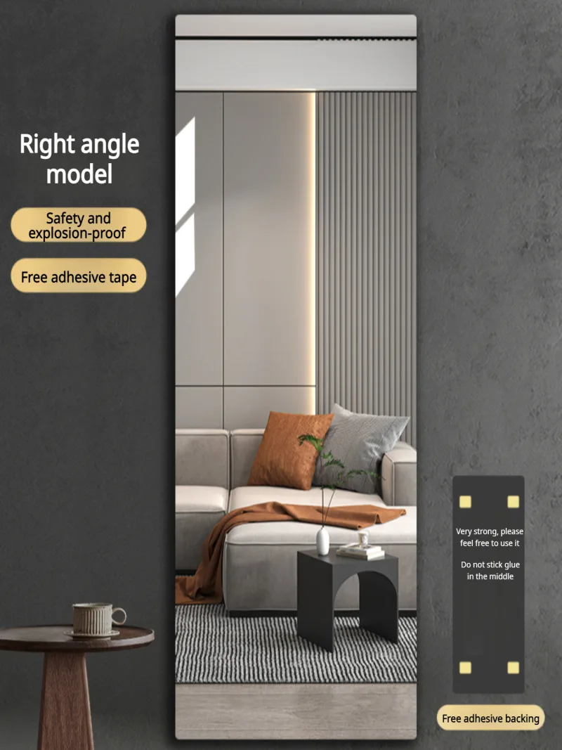 Mirror wall stickers home full - огляд і ціна Home Bathroom Fittings