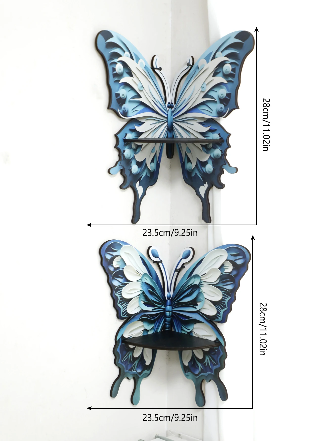 Three Color Butterfly Crystal  - огляд і ціна Home Essentials Bathroom Rack