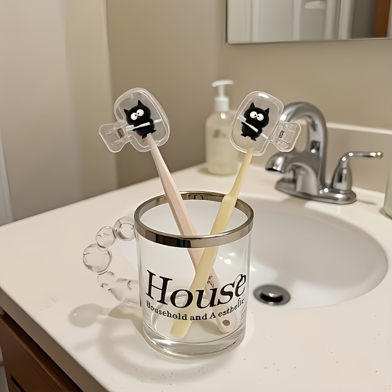 2Pcs Kitten Rose Toothbrush Co - огляд і ціна Bathroom Home Improvement