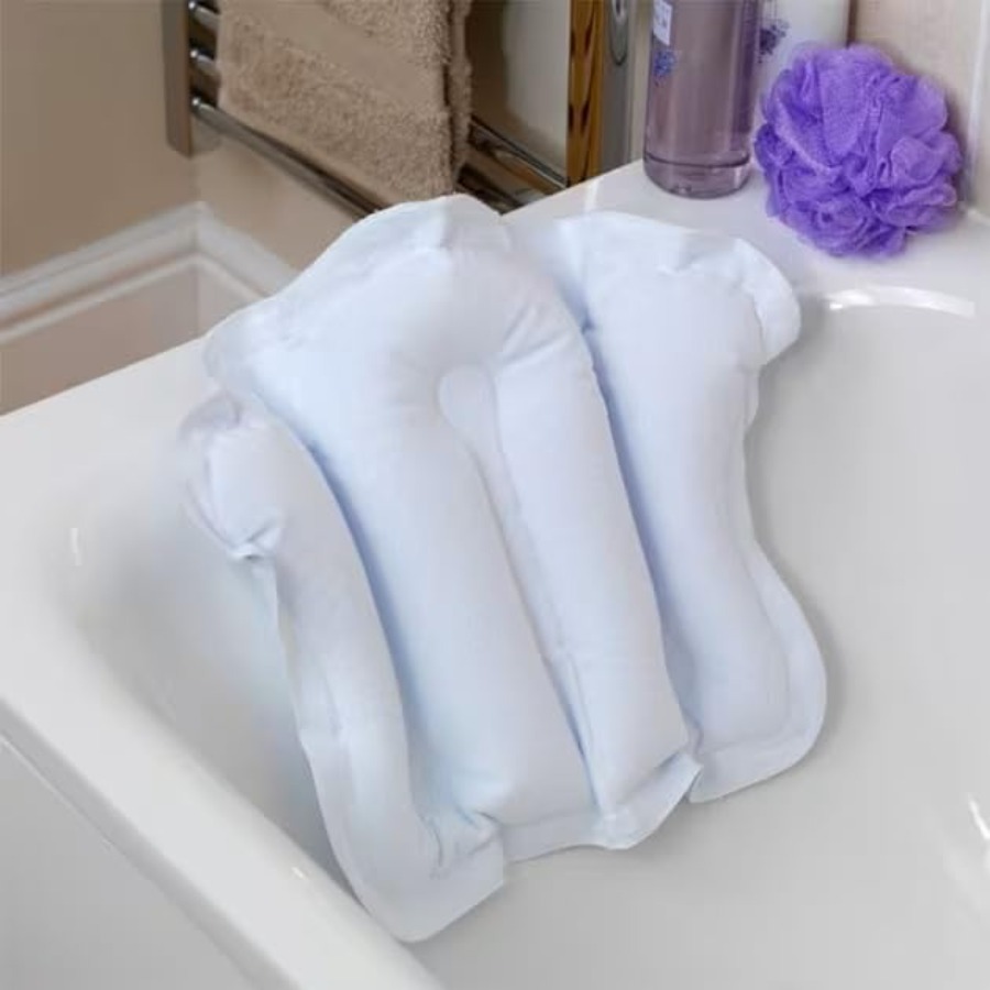 Inflatable Vinyl Spa Bath Pill - огляд і ціна Bathtub Pillow Inflatable