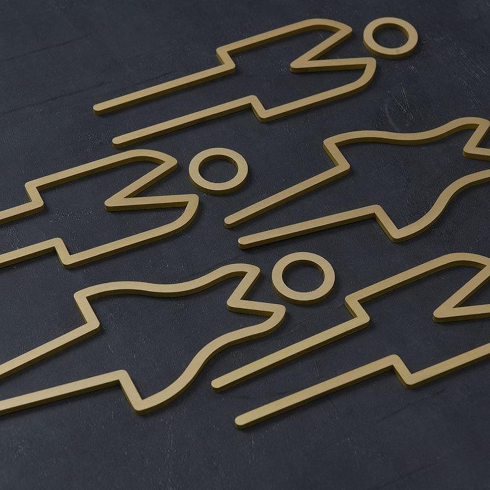 Brass Restroom Door Sign, Gold - огляд і ціна Home Bathroom Door Signs