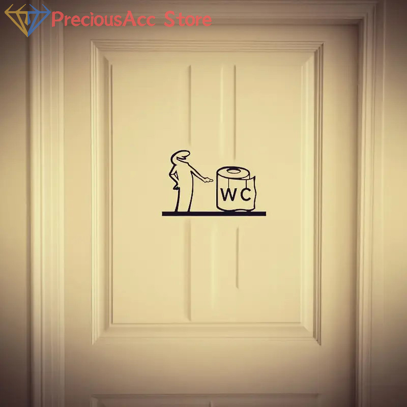 La Linea Minimalist Line Art S - огляд і ціна Home Bathroom Door Signs