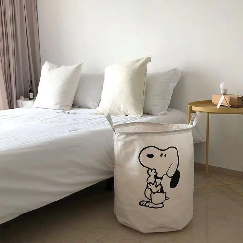 Snoopy Cotton Fabric Laundry H - огляд і ціна Home Edit Bathroom Organizer