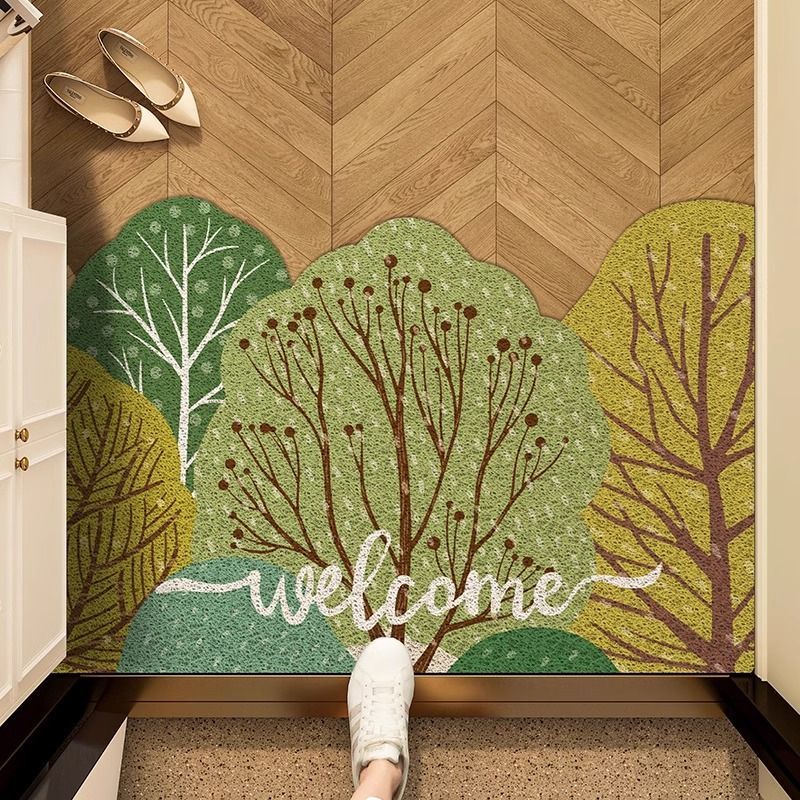 VIKAMA Entrance Silk Circle An - огляд і ціна Zara Home Bathroom Rug