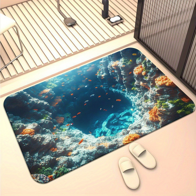 VIKAMA Stereoscopic Vision Bat - огляд і ціна Zara Home Bathroom Rug