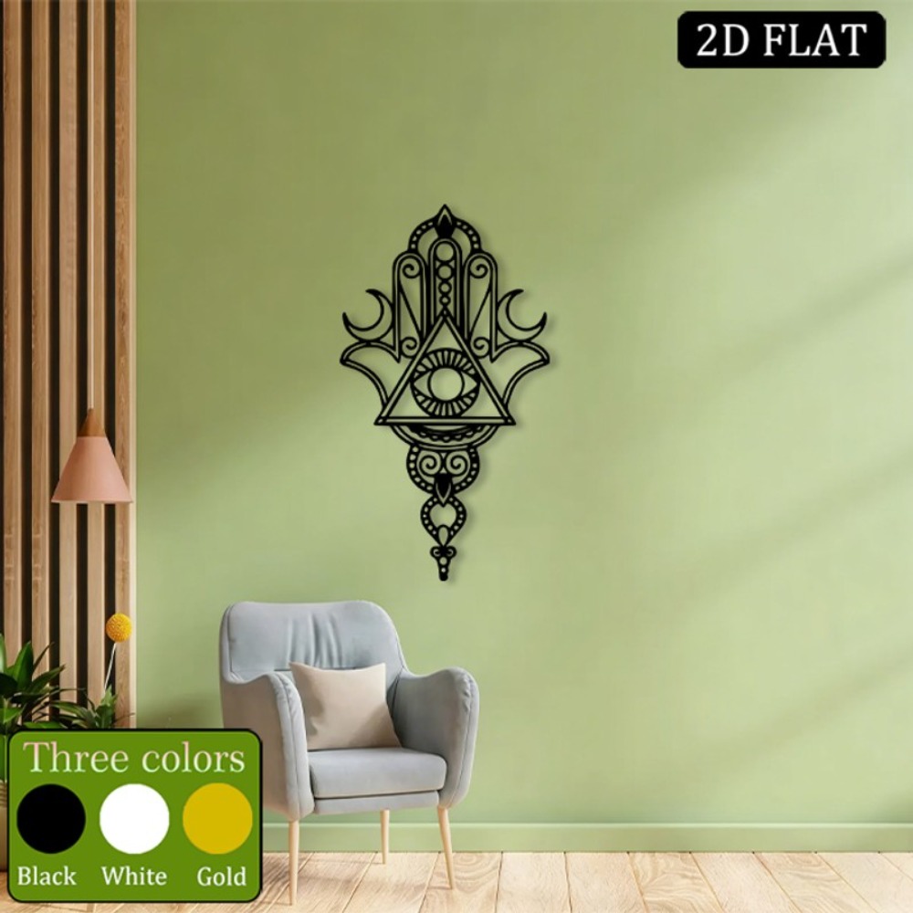 CIFBUY Iron Wall Art Hamsa Evi - огляд і ціна Home & Bathroom Building Products Pte Ltd Photos