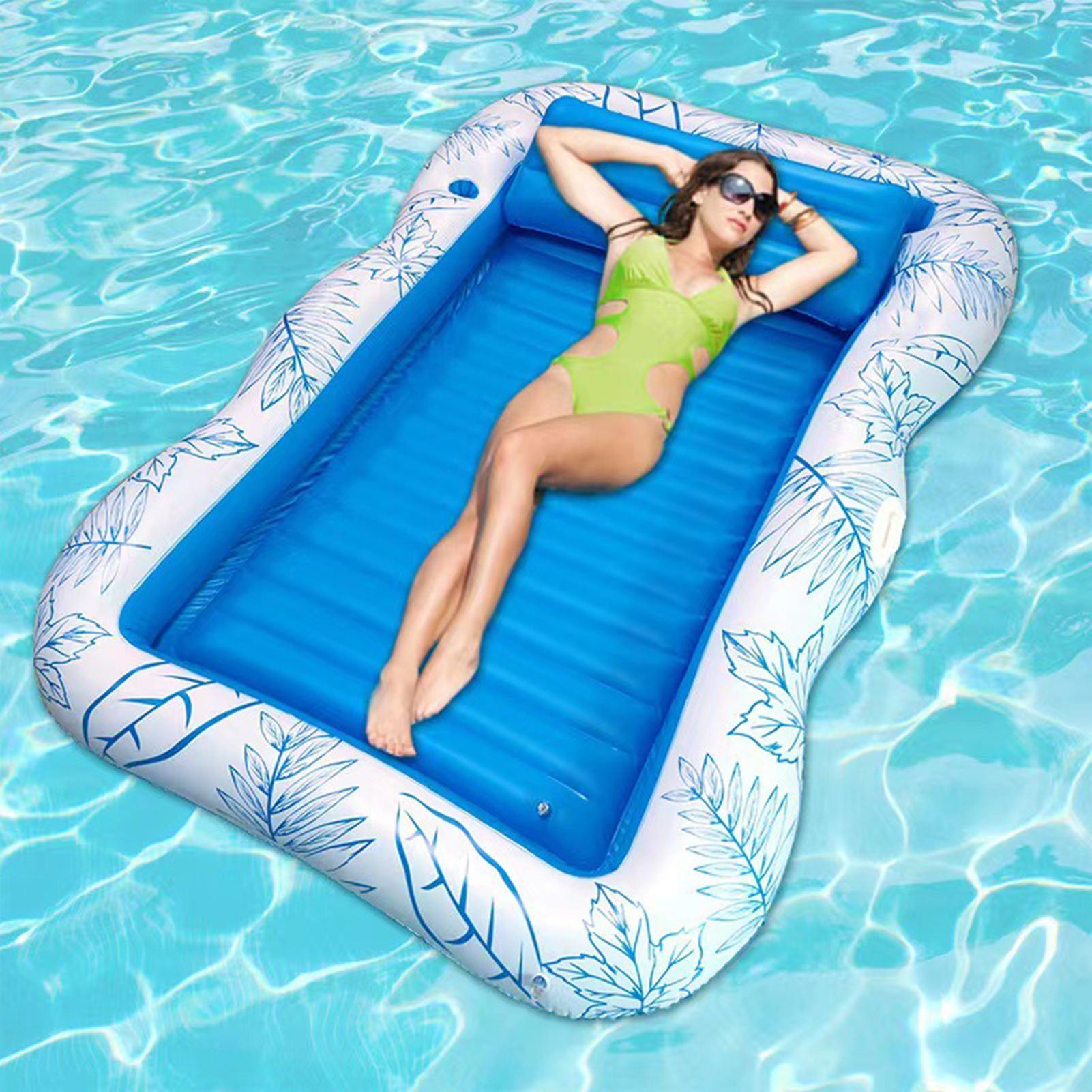 Inflatable Tanning Pool Blow u - огляд і ціна Bathtub Pillow Inflatable
