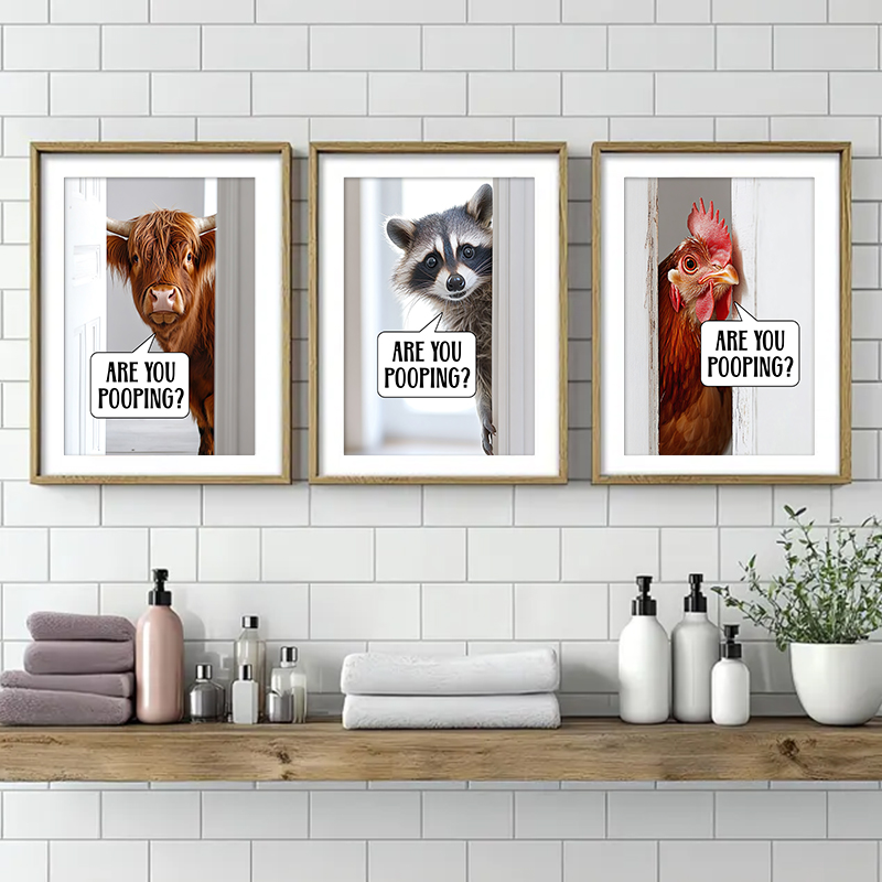 Cute Moving ‘Are You Pooping?’ - огляд і ціна Home Bathroom Trends