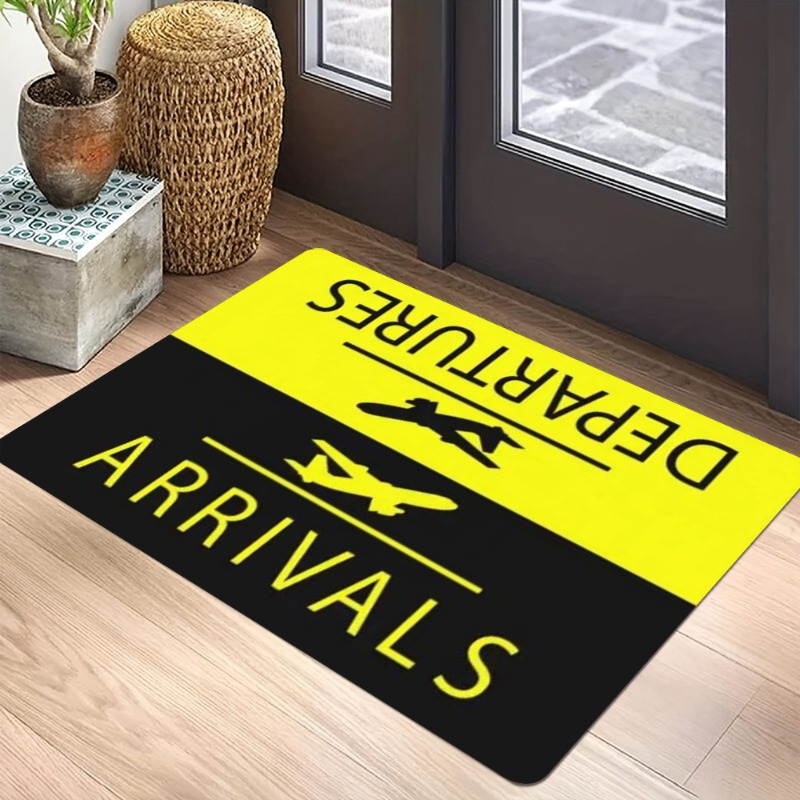 Aviation Theme Carpet Mat - Ai - огляд і ціна Home Bathroom Door Signs
