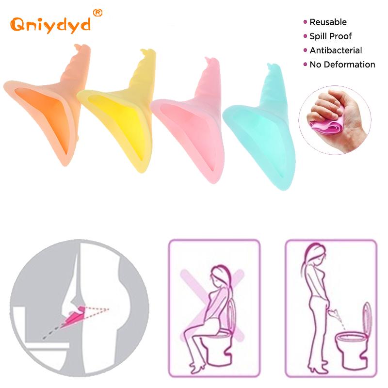 Silicone Women Urinal Outdoor  - огляд і ціна Home Bathroom With Urinal