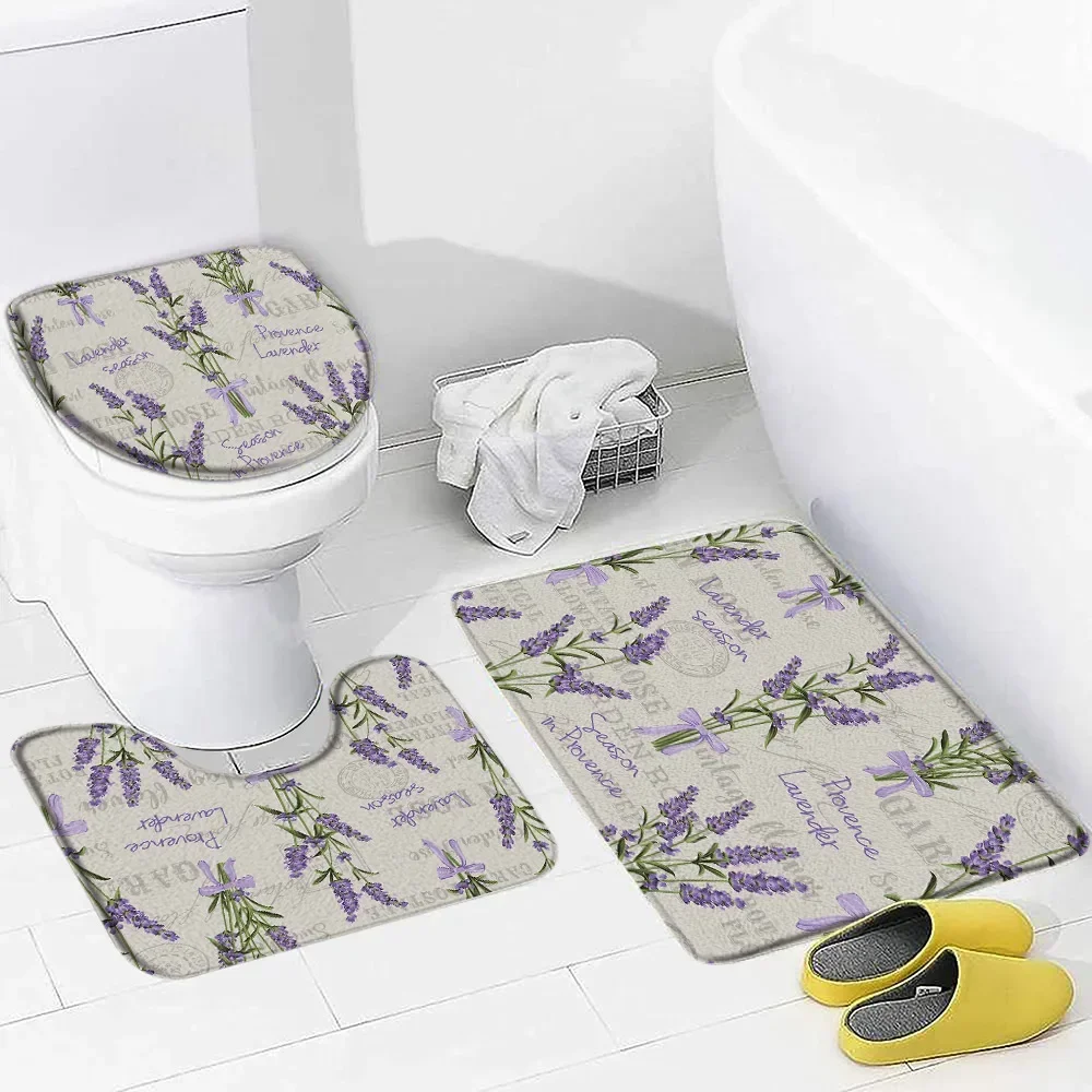 Purple Lavender Bath Mat Set N - огляд і ціна Zara Home Bathroom Rug