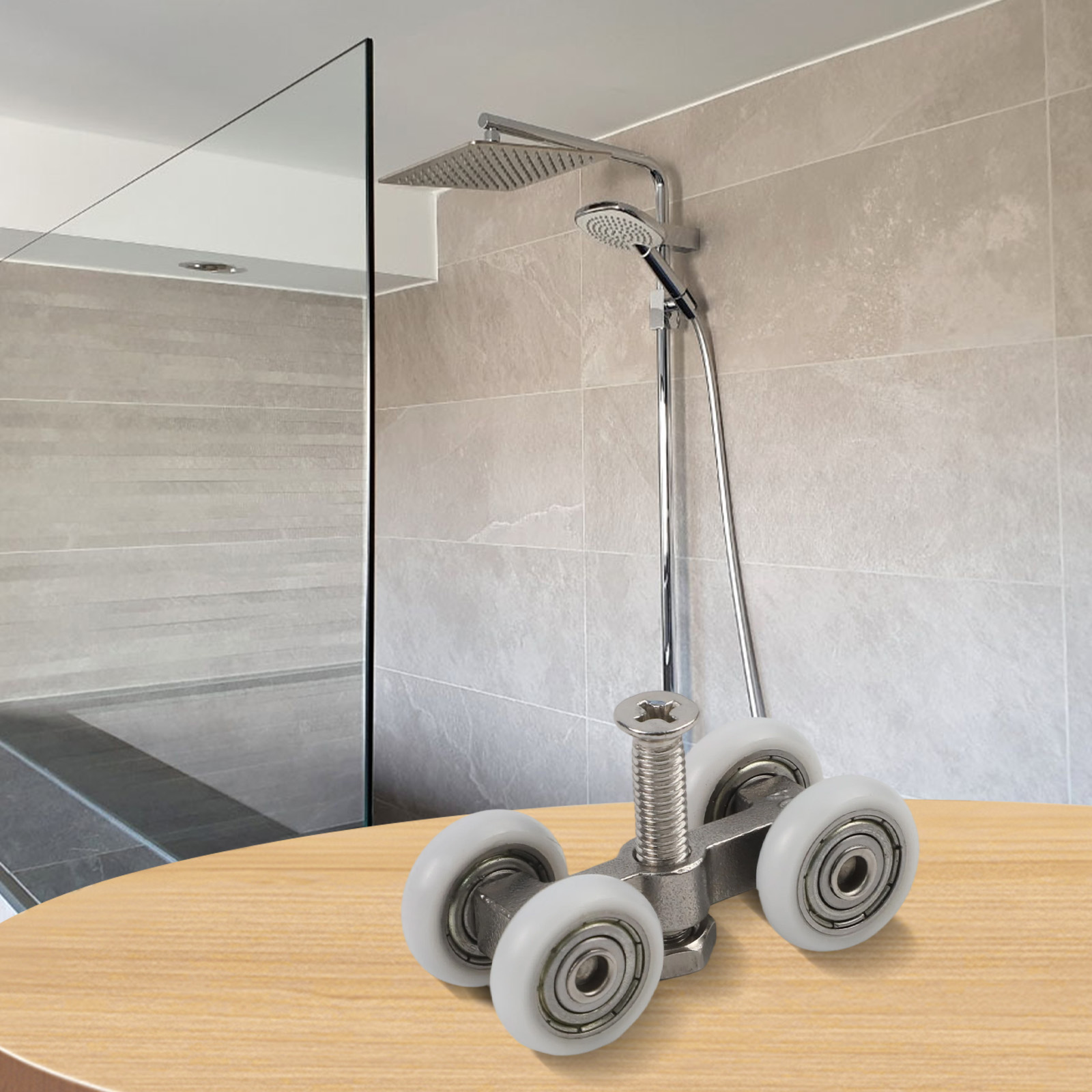 Sliding Door Roller Load Beari - огляд і ціна Home Hardware Bathroom Cabinets