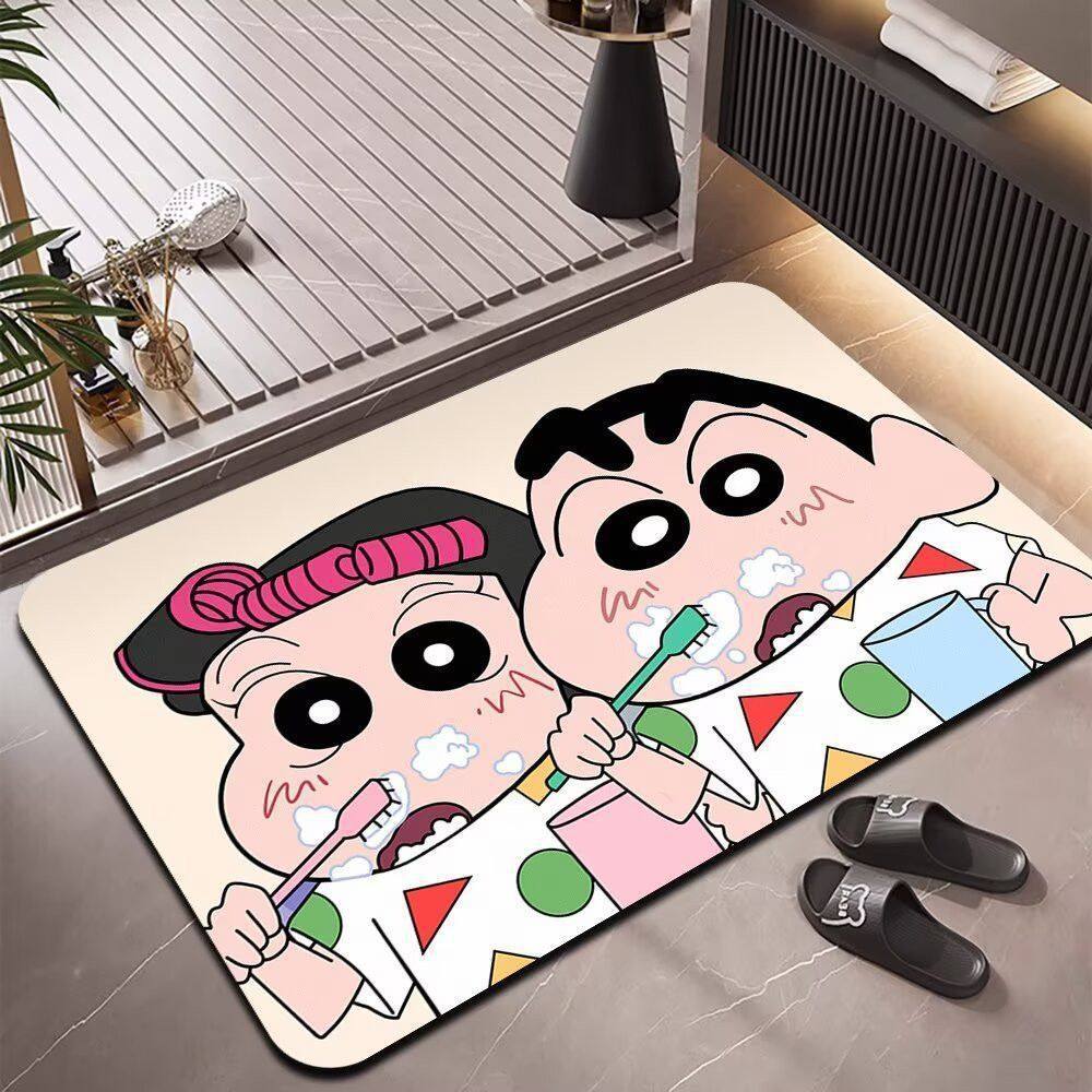 Crayon Shin-Chan Cartoon Diato - огляд і ціна Home Bathroom Mats