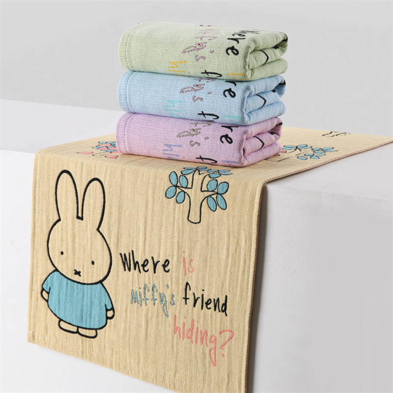 Miffy 100% Cotton Gauze Towel, - огляд і ціна Home Goods Bathroom
