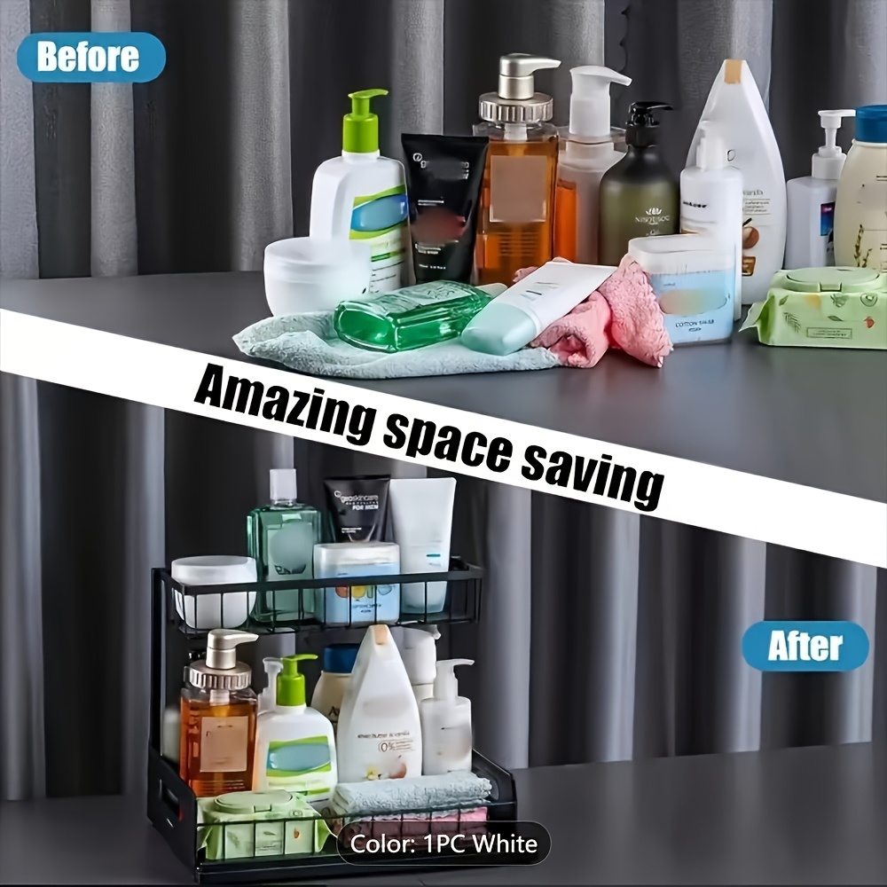 Under Sink Kitchen Storage Rac - огляд і ціна Home Essentials Bathroom Rack