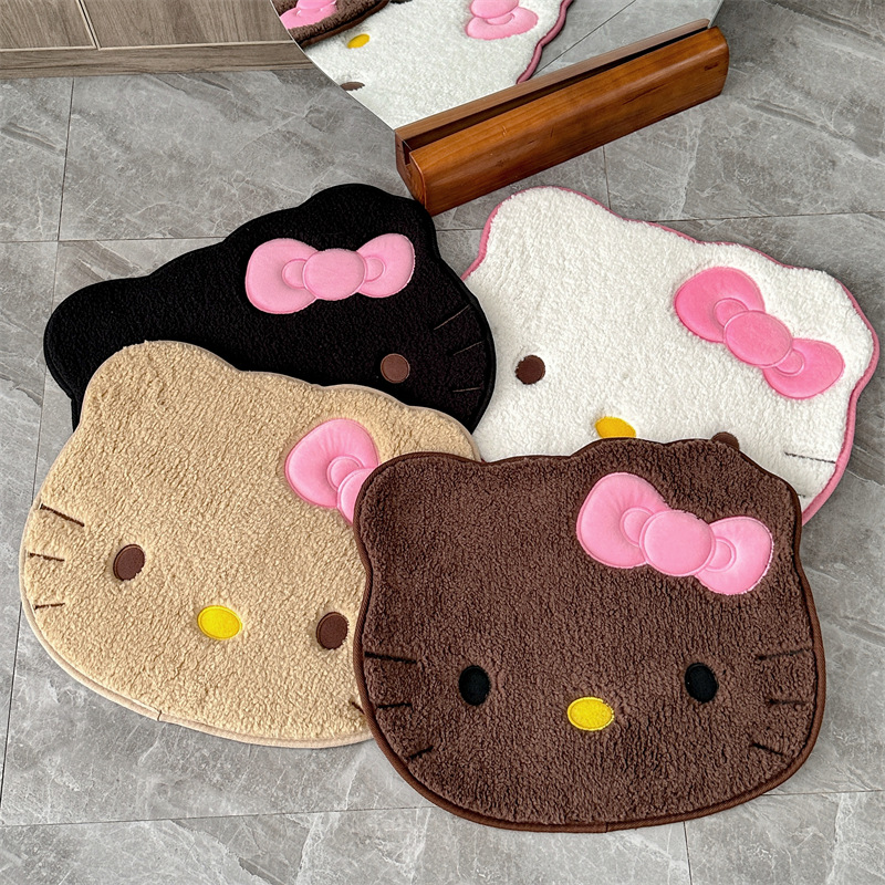Anime Hello Kitty Plush Rug So - огляд і ціна Home Bathroom Mats