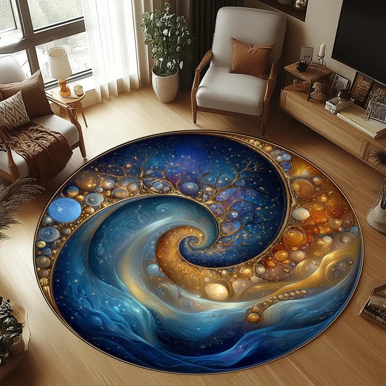 2D Polar Bear Round Rug Ice Ca - огляд і ціна Home Bathroom Trends