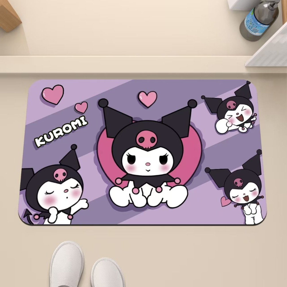 Hello Kitty Non-Slip Absorbent - огляд і ціна Home Bathroom Mats