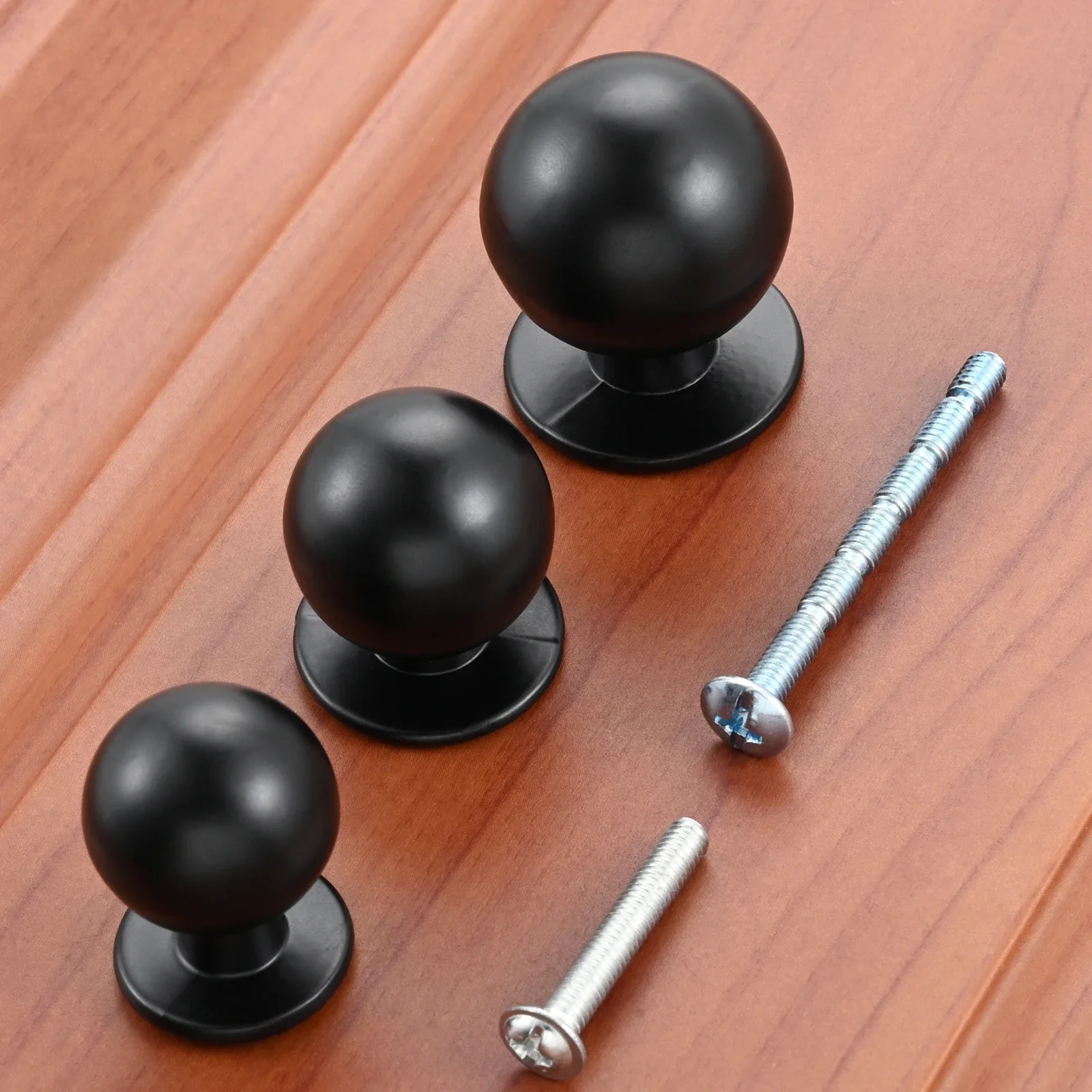 6pcs Black Modern Cabinet Door - огляд і ціна Home Hardware Bathroom Cabinets