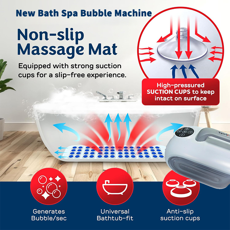Bathtub Massage Mat Bubble Bat - огляд і ціна Bathtub Pillow Inflatable