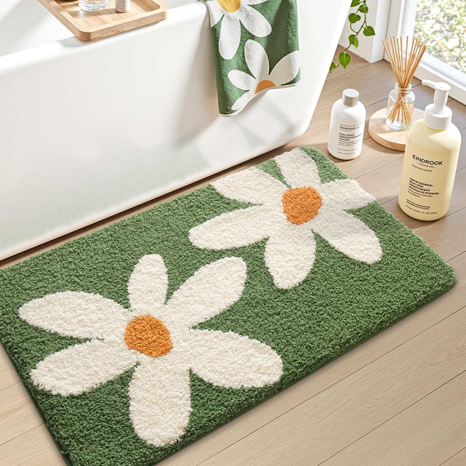 VIKAMA Modern Bathroom Carpet  - огляд і ціна Zara Home Bathroom Rug