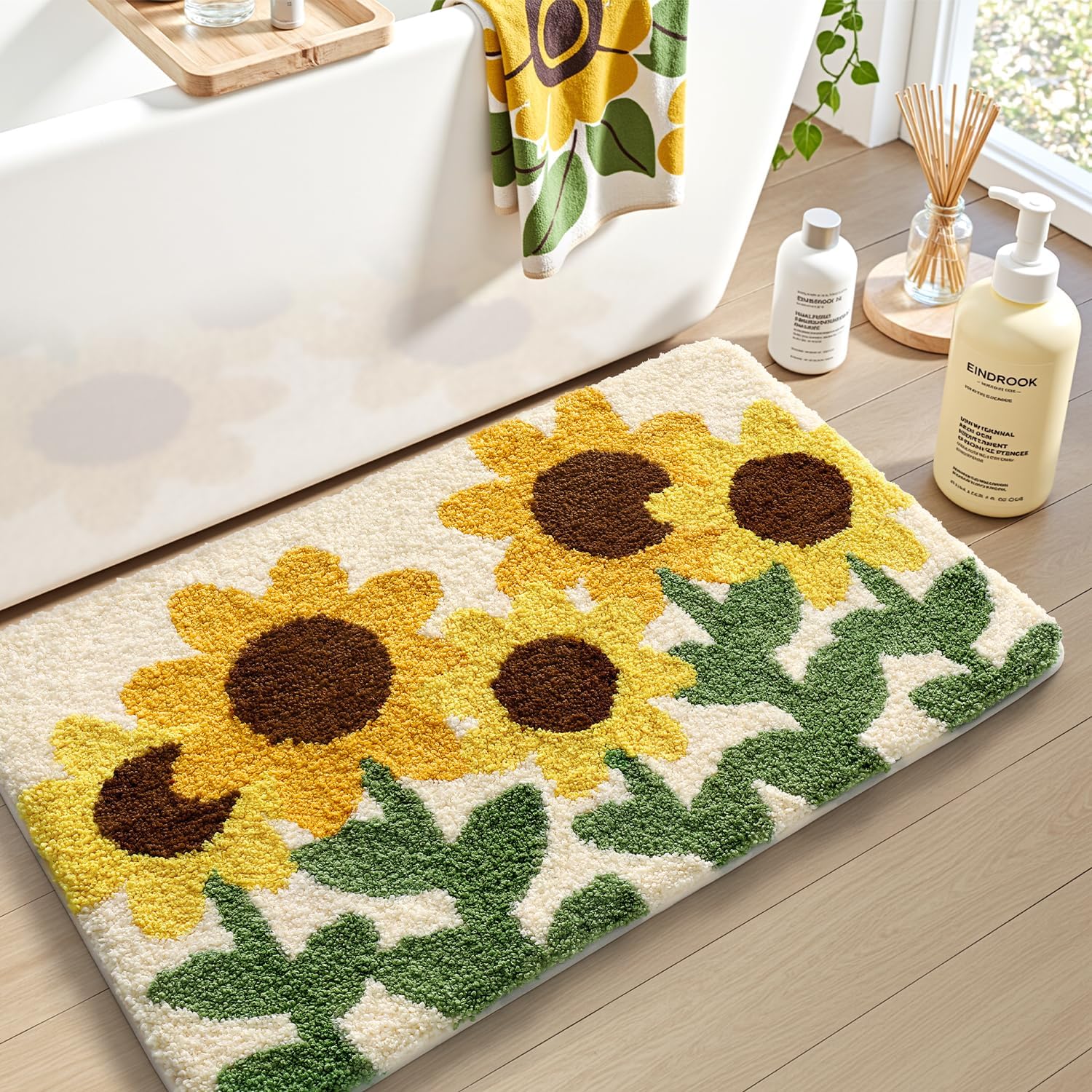 VIKAMA Modern Bathroom Carpet  - огляд і ціна Zara Home Bathroom Rug