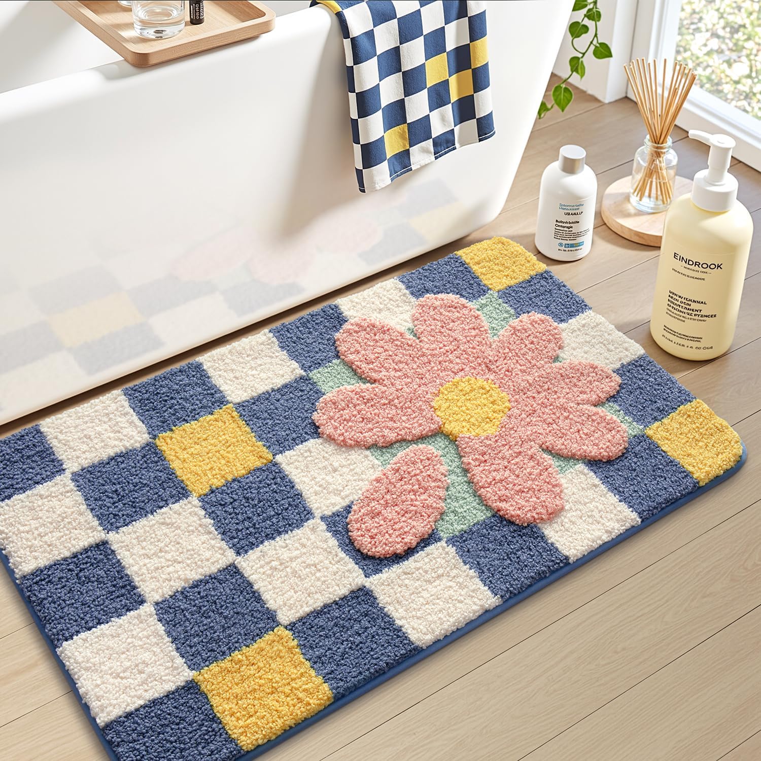VIKAMA Modern Bathroom Carpet  - огляд і ціна Zara Home Bathroom Rug