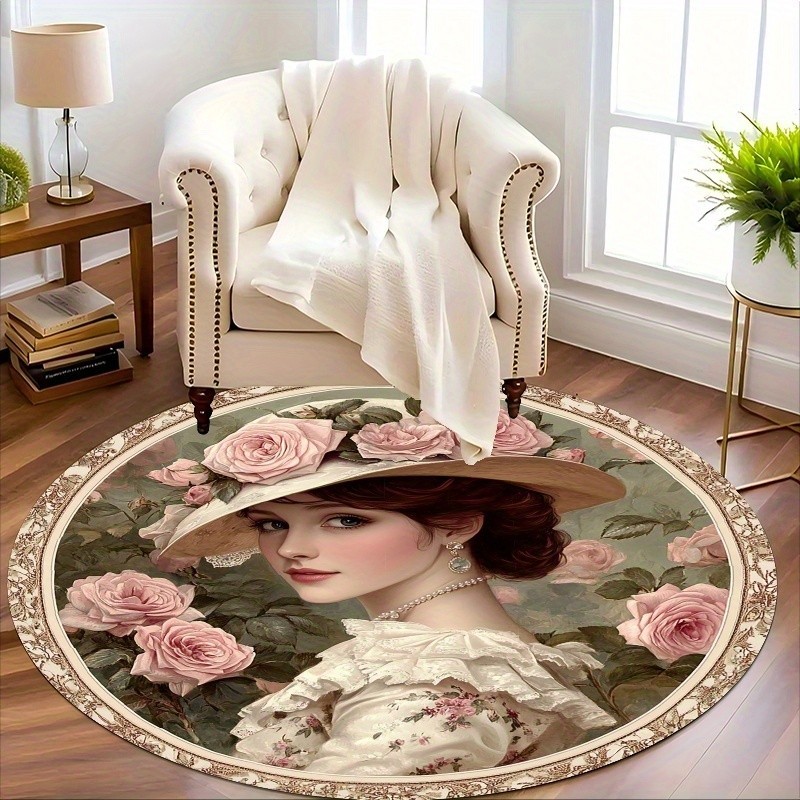 Round Capybara Gamer Rug Cute  - огляд і ціна Home Bathroom Trends