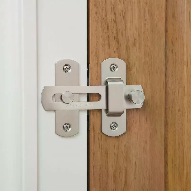 Thick Stainless Steel Door Lat - огляд і ціна Home Hardware Bathroom Cabinets