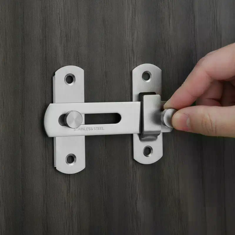 Thick Stainless Steel Door Lat - огляд і ціна Home Hardware Bathroom Cabinets