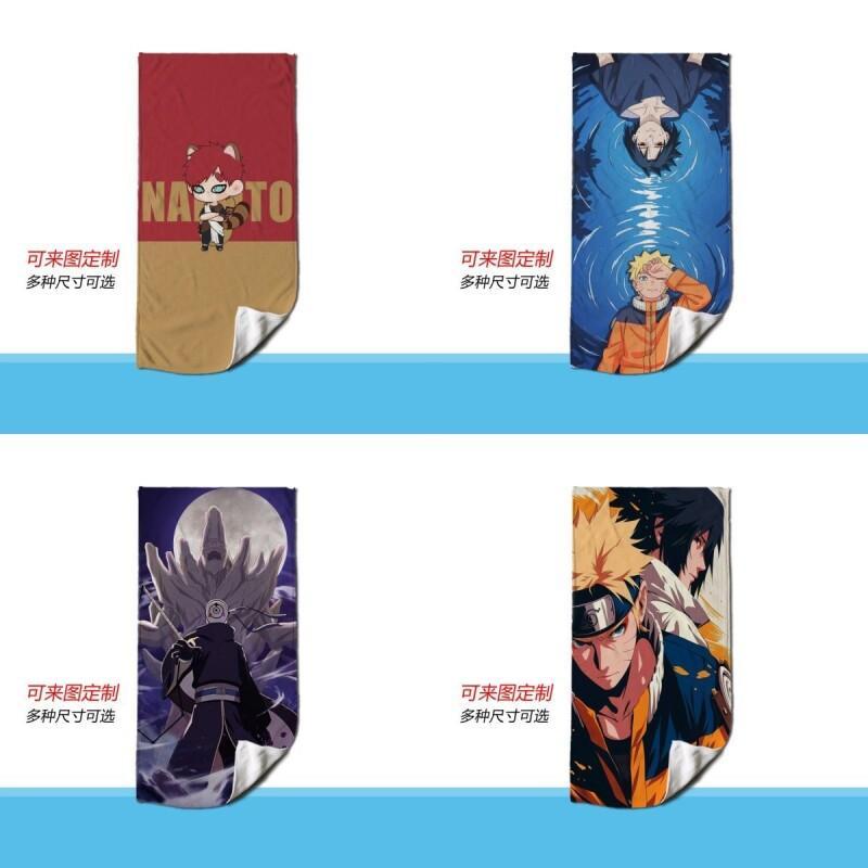 Naruto Anime Towel Microfiber  - огляд і ціна Home Bathroom Trends