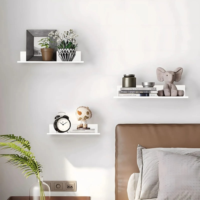 Metal Floating Shelves Wall Mo - огляд і ціна Bathroom Home Improvement
