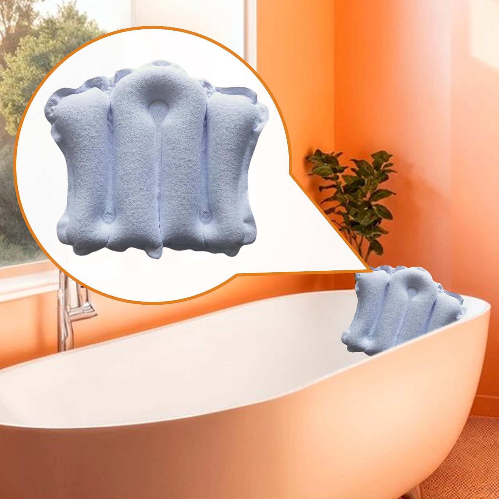 Inflatable Bath Pillow Comfort - огляд і ціна Bathtub Pillow Inflatable