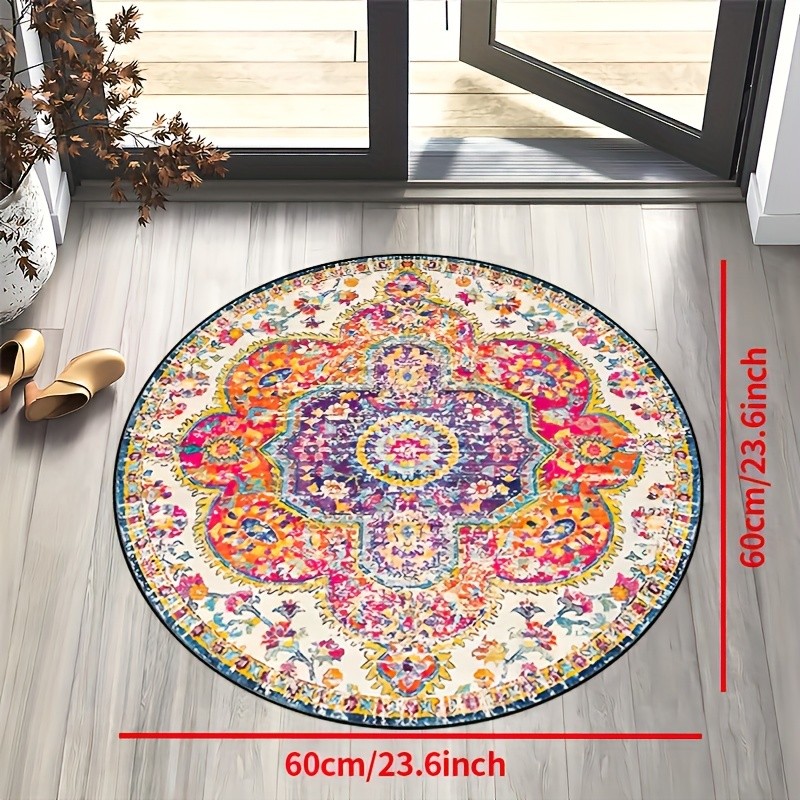 Round Blue Dragon Rug Fantasy  - огляд і ціна Home Bathroom Trends