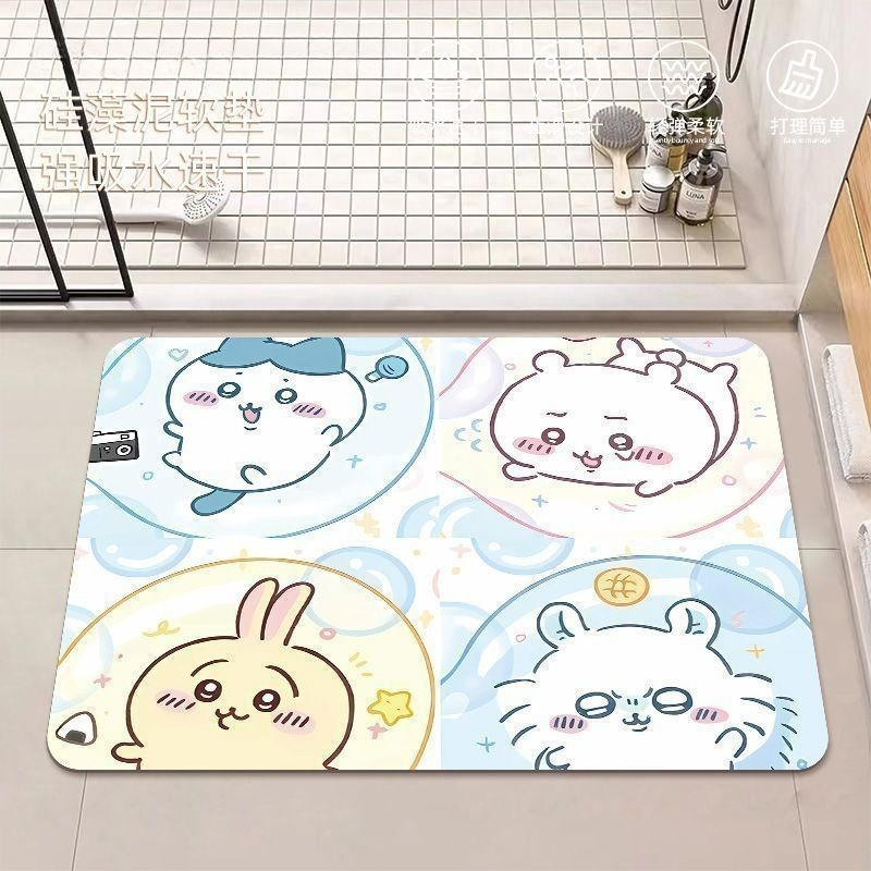 Anime Chiikawa Hachiware Usagi - огляд і ціна Home Bathroom Mats