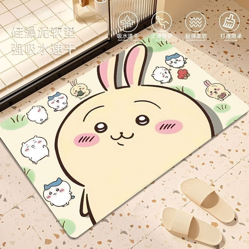 Anime Chiikawa Hachiware Usagi - огляд і ціна Home Bathroom Mats