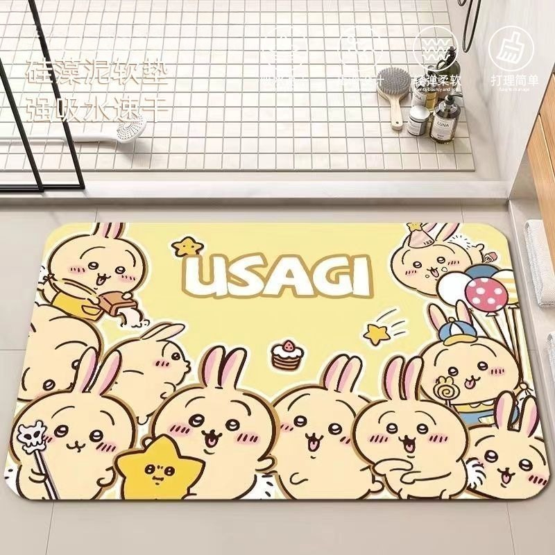 Anime Chiikawa Hachiware Usagi - огляд і ціна Home Bathroom Mats