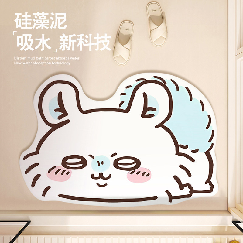Cartoon Momonga Chiikawa Absor - огляд і ціна Home Bathroom Mats