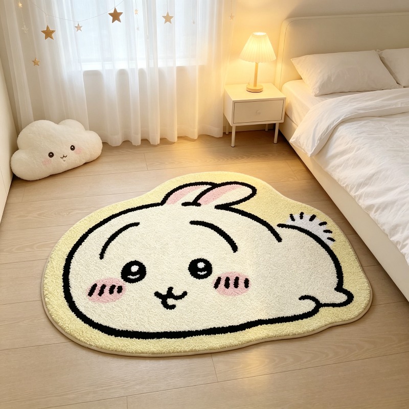 -Chiikawa Cartoon Rug Anime Ha - огляд і ціна Home Bathroom Mats