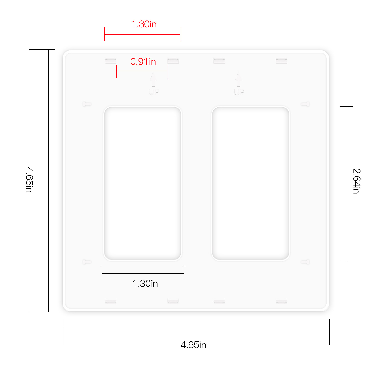 US、EU Type Switch Panel 2/3/4  - огляд і ціна Bathroom Home Improvement