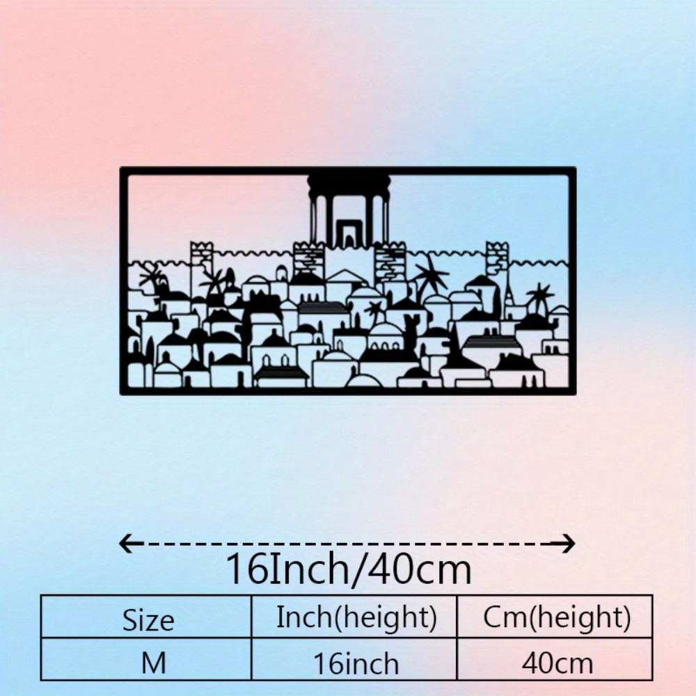 CIFBUY Metal Wall Art Jerusale - огляд і ціна Home & Bathroom Building Products Pte Ltd Photos